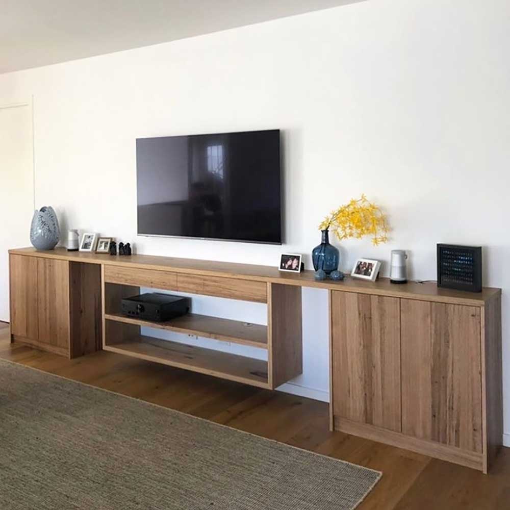 Blackbutt wall unit