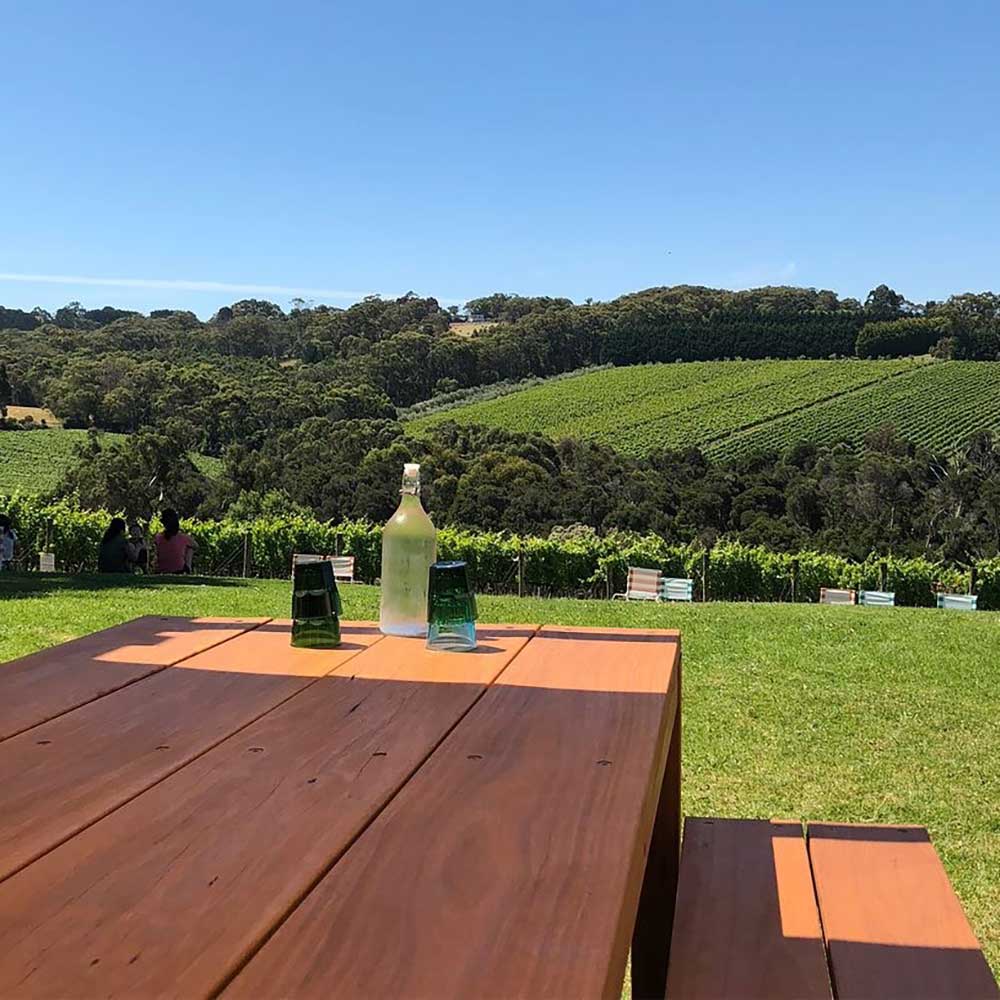 Outdoot: Blackbutt outdoor table