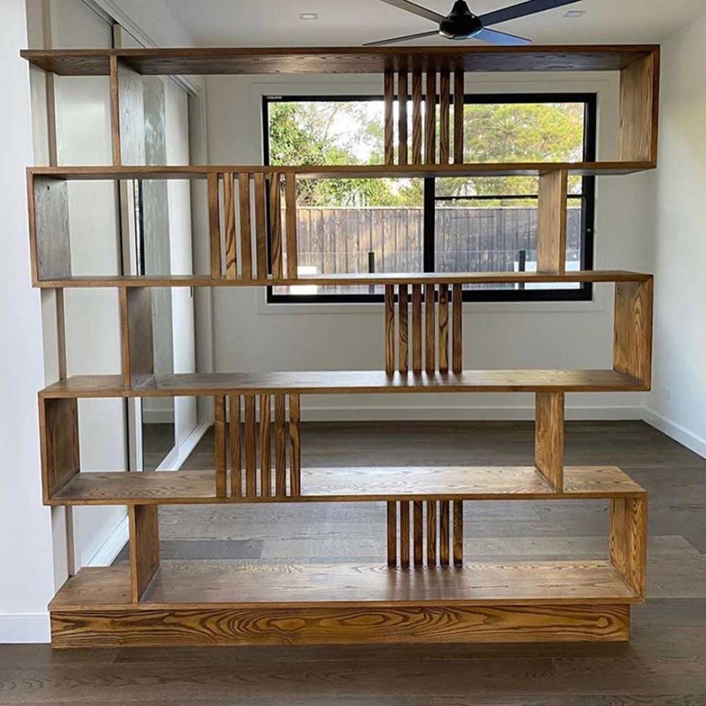 Shelving & storage: American ash room divider